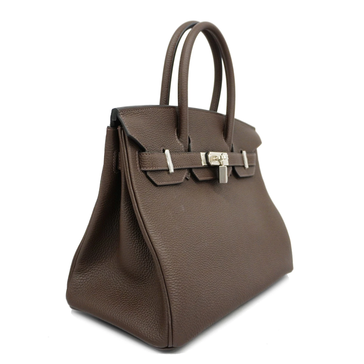 ELADY HERMESAuth Birkin Birkin 30 B Stamp Women's Togo Leather Handbag Cacao 4 ELADY HERMESAuth Birkin Birkin 30 B Stamp Women's Togo Leather Handbag Cacao - Image 2