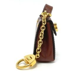 ELADY SALVATORE FERRAGAMO Bag Motif Gancini Charm Leather Ladies Brown X Gold Hardware -Best Jewelry Store 2000 84ccf964 12dd 4499 8a9d 4595d3a55307