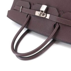 ELADY HERMES Birkin 40 Hand Bag Togo Chocolat L Engraved Silver Metal Fittings 30 -Best Jewelry Store 2000 8552c5fb add5 4448 a967 8948ec0ae332