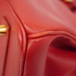 ELADY HERMESAuth Birkin 35 D Stamp Women's Courchevel Leather Handbag Rouge Vif 18 ELADY HERMESAuth Birkin 35 D Stamp Women's Courchevel Leather Handbag Rouge Vif -Best Jewelry Store 2000 9155851c adfd 4384 8438 0740af9e8217