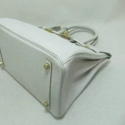 ELADY HERMES Birkin 30 Grease Pail Handbag White Grease Pail Togo Leather Leather -Best Jewelry Store 2000 948544a7 22e6 4a50 9eef b92f57936f20