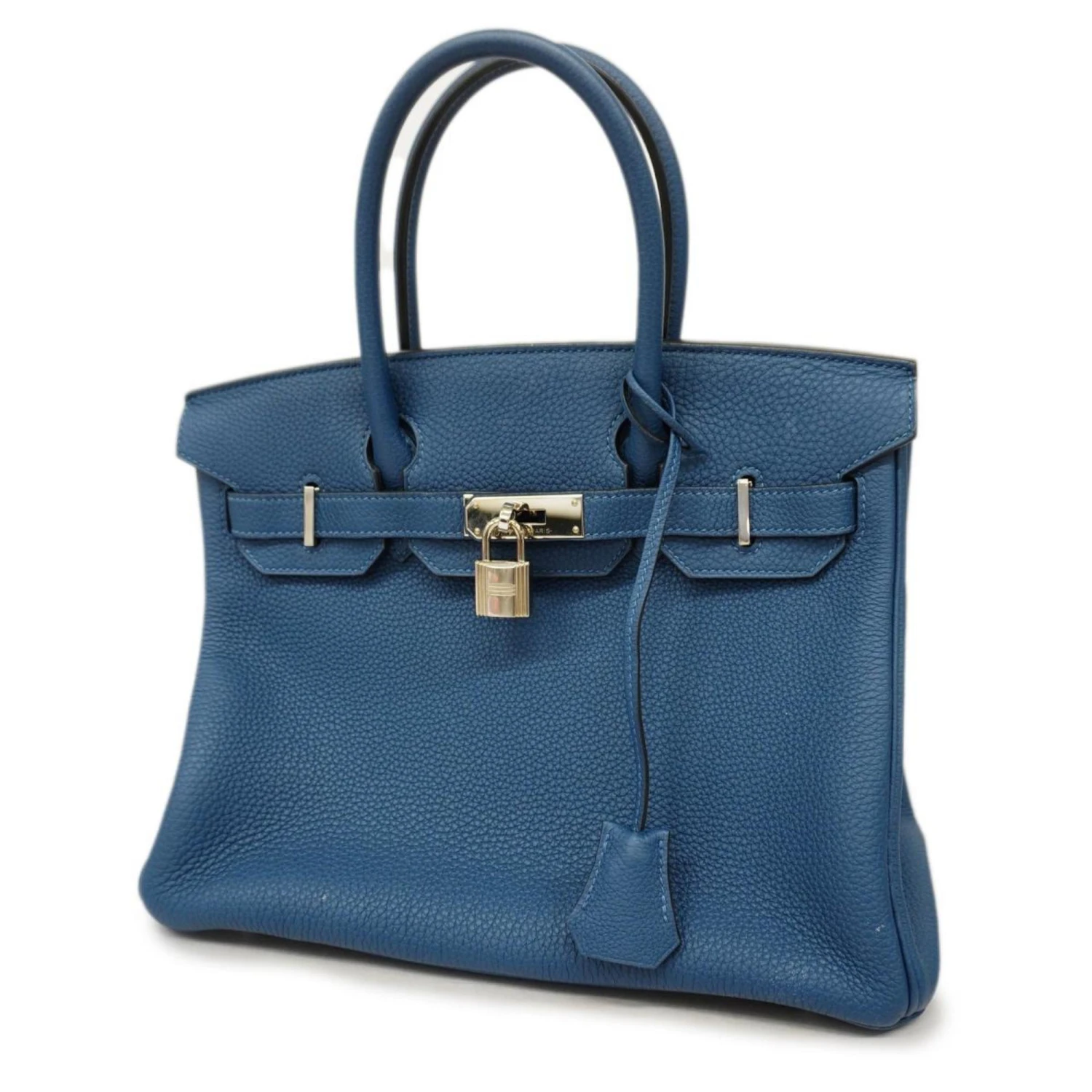 ELADY HERMES Handbag Birkin 30 D Engraved Togo Deep Blue Ladies 3 ELADY HERMES Handbag Birkin 30 D Engraved Togo Deep Blue Ladies