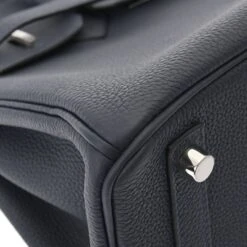 ELADY HERMES Birkin 25 Blue Nuit Palladium Hardware - Women's Togo Handbag 16 ELADY HERMES Birkin 25 Blue Nuit Palladium Hardware - Women's Togo Handbag -Best Jewelry Store 2000 975c68b5 45fb 4c85 b6df c08535af6cd0