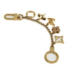 ELADY LOUIS VUITTON Porto Cle Spring Street M69008 Keyring [Cream,Gold,Monogram,Pink] -Best Jewelry Store 2000 980ec0e1 b5c6 4029 80fd 3314c43a749b