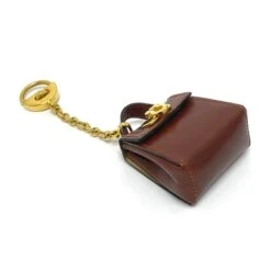 ELADY SALVATORE FERRAGAMO Bag Motif Gancini Charm Leather Ladies Brown X Gold Hardware -Best Jewelry Store 2000 9811a180 c2b3 4836 9409 428e1d346dc7