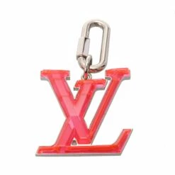 ELADY LOUIS VUITTON Bijoux Sac LV Prims Red M68679 Unisex Metal Keychain