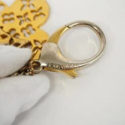ELADY LOUIS VUITTON Keychain Monogram Flower Ivy M67930 Gold Women's -Best Jewelry Store 2000 98f1d0d8 c544 45ee 8634 aba08baae293