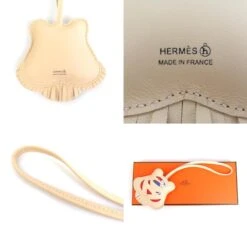 ELADY HERMES Charm Petit Ash Tiger Leather/Silk Light Beige/Multicolor Unisex -Best Jewelry Store 2000 992a66d0 8d67 41aa 9a96 efa2e47d1081