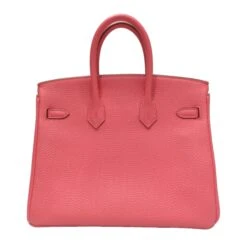 ELADY HERMES (Hermes) Birkin 25 Handbag Rose Lipstick/S Metal Fittings Togo -Best Jewelry Store 2000 9eb63516 8276 4197 bcff adeb12993cd9