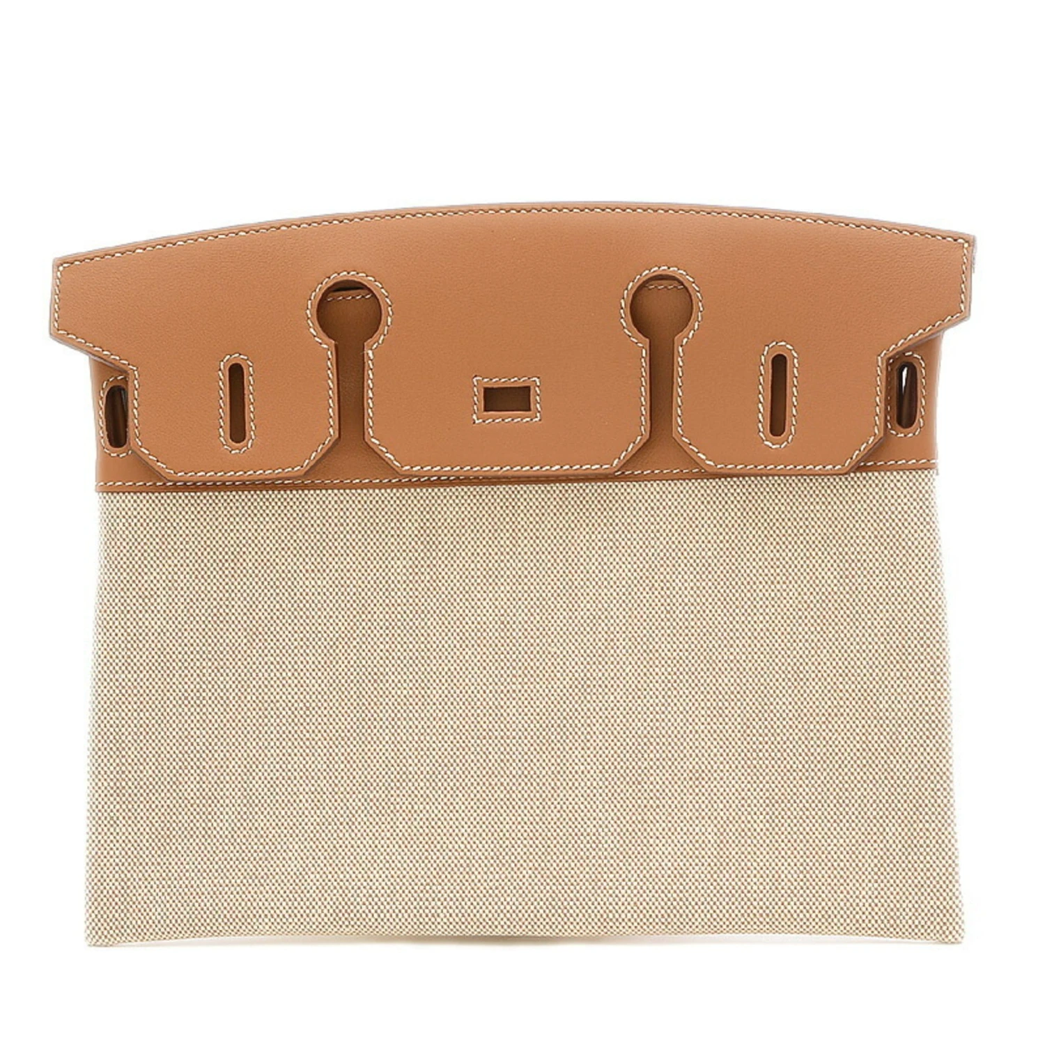 ELADY Hermes Birkin 30 Togo Leather Swift Leather Clutch Bag Handbag Tote Bag Gold Natural 12 ELADY Hermes Birkin 30 Togo Leather Swift Leather Clutch Bag Handbag Tote Bag Gold Natural - Image 10