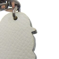 ELADY HERMES Leather Snowman Charm White Ladies -Best Jewelry Store 2000 a2a88c67 200d 481e a5e8 1f3a2e9070c2