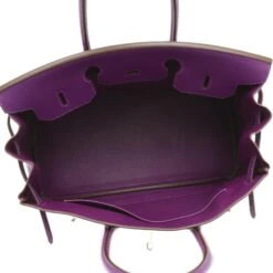 ELADY HERMES Birkin 35 Handbag Epson Anemone R Stamp 14 ELADY HERMES Birkin 35 Handbag Epson Anemone R Stamp -Best Jewelry Store 2000 a6076393 0426 445d 84d4 6ee33758293a