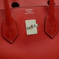 ELADY Hermes Birkin 25 Swift Rouge Piman Handbag Silver Hardware Y Engraved -Best Jewelry Store 2000 a6181a70 48cd 4527 a671 b49218231112