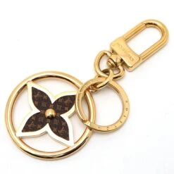 ELADY LOUIS VUITTON Portocre LV Treasure Women's/Men's Charm M00816 Metal Gold