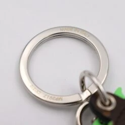 ELADY LOUIS VUITTON Porto Cle LV Rabbit Keychain MP2917 Monogram Canvas Leather Brown Blue Green Multicolor Silver Hardware Key Ring Bag Charm -Best Jewelry Store 2000 a8eee21a 7990 4d28 a177 95ca67e2174d