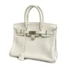 ELADY HERMES Handbag Birkin 30 X Engraved Taurillon Clemence White Ladies -Best Jewelry Store 2000 ab510d3a 9e63 4ee4 b9bb 25982bc0188b