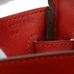 ELADY Hermes Birkin 25 Swift Rouge Piman Handbag Silver Hardware Y Engraved -Best Jewelry Store 2000 aca3a0da 356b 45d1 a869 6eb41fc99250