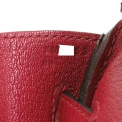 ELADY HERMES Birkin 30 Taurillon Clemence Rouge Grenat X Stamp [2016] Handbag Bag Red 0157 -Best Jewelry Store 2000 acc15910 c105 4d41 a2d7 a9837c0164d4