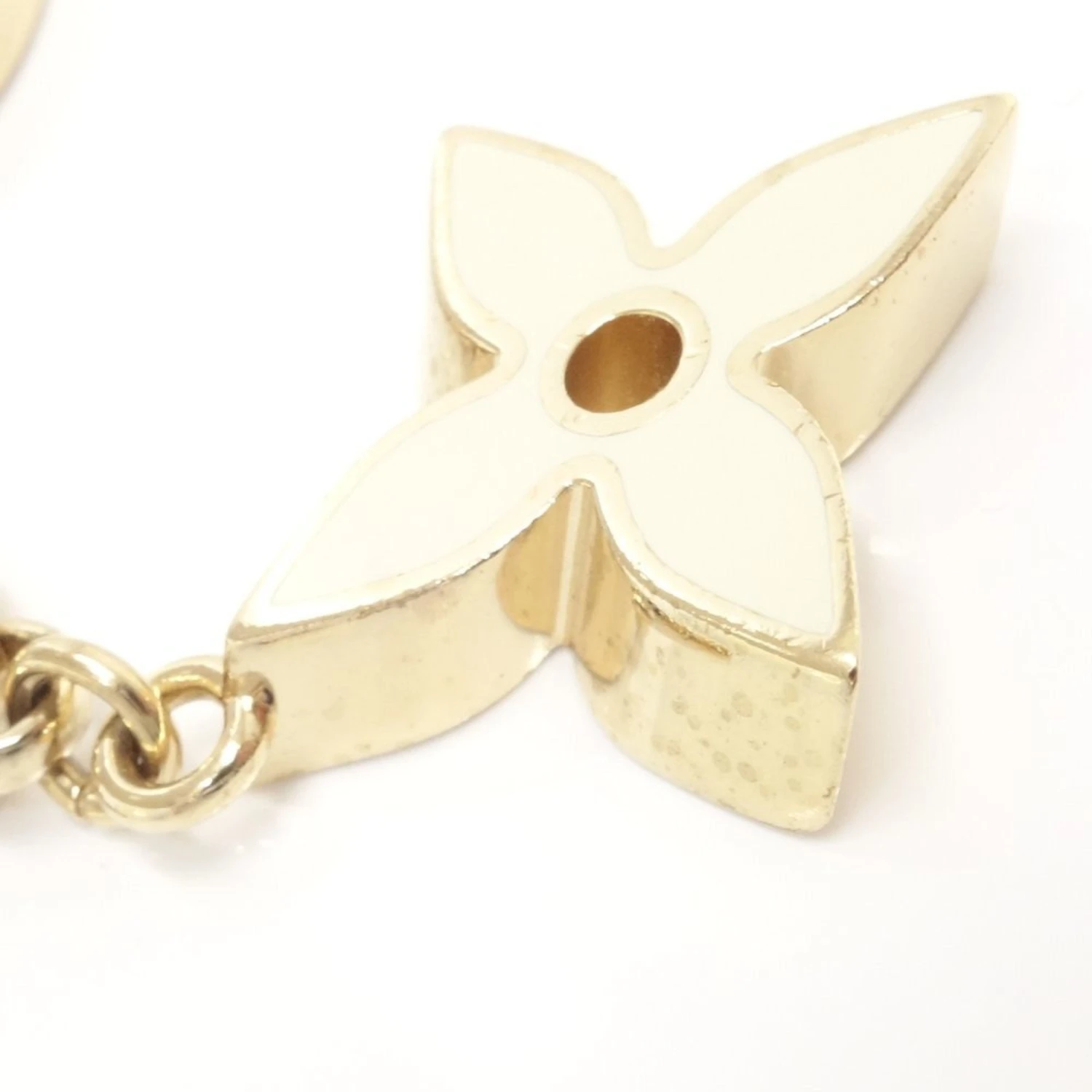 ELADY LOUIS VUITTON Keyring M65111 Fleur De Monogram Bag Charm Gold 180378 5 ELADY LOUIS VUITTON Keyring M65111 Fleur De Monogram Bag Charm Gold 180378 - Image 3