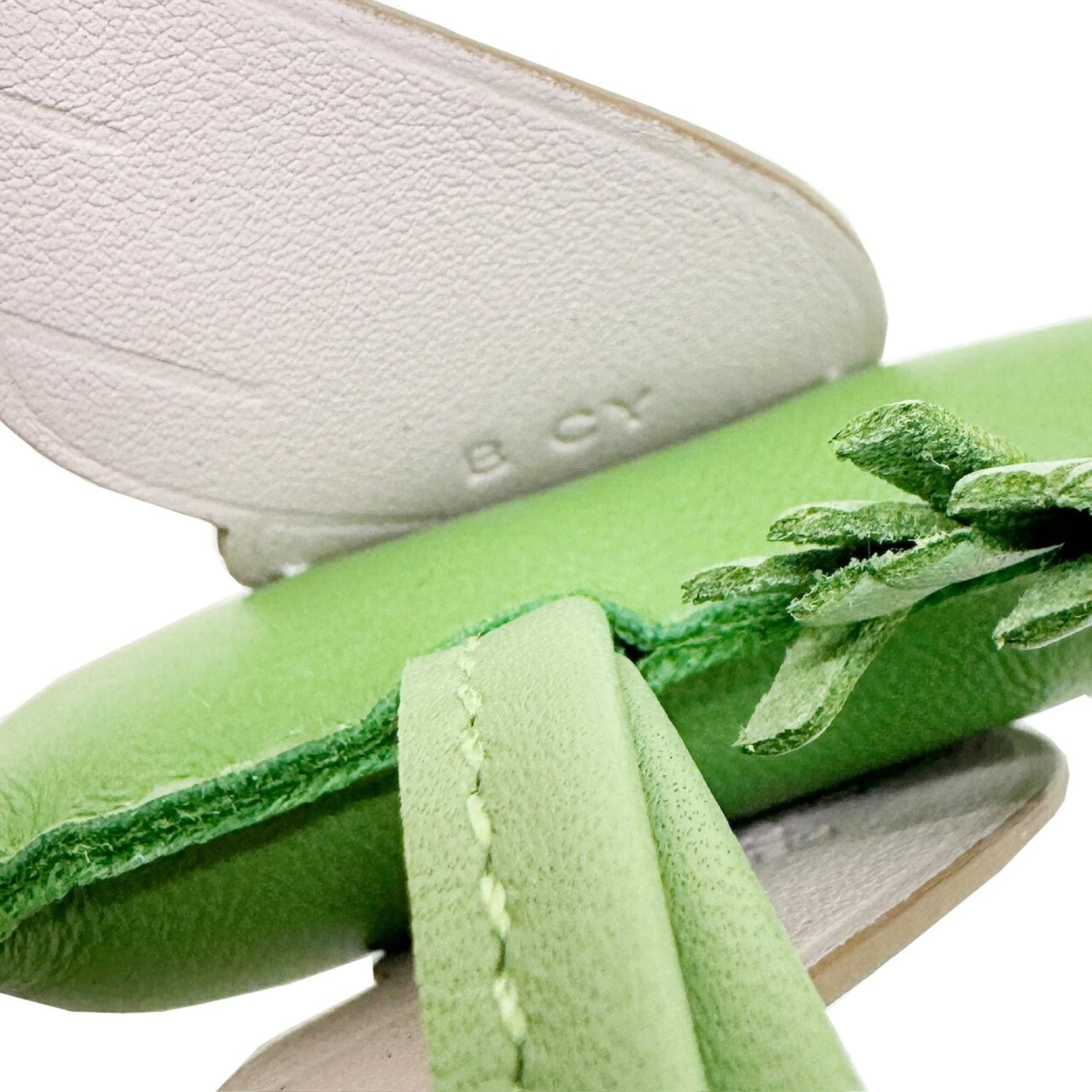 ELADY HERMES Rodeo Pegasus PM B Stamp 2023 Anjou Miro Swift Vert Yucca Mauve Pale Cricket Bag Charm Leather Women's Men's Green Light Pink 6 ELADY HERMES Rodeo Pegasus PM B Stamp 2023 Anjou Miro Swift Vert Yucca Mauve Pale Cricket Bag Charm Leather Women's Men's Green Light Pink - Image 4