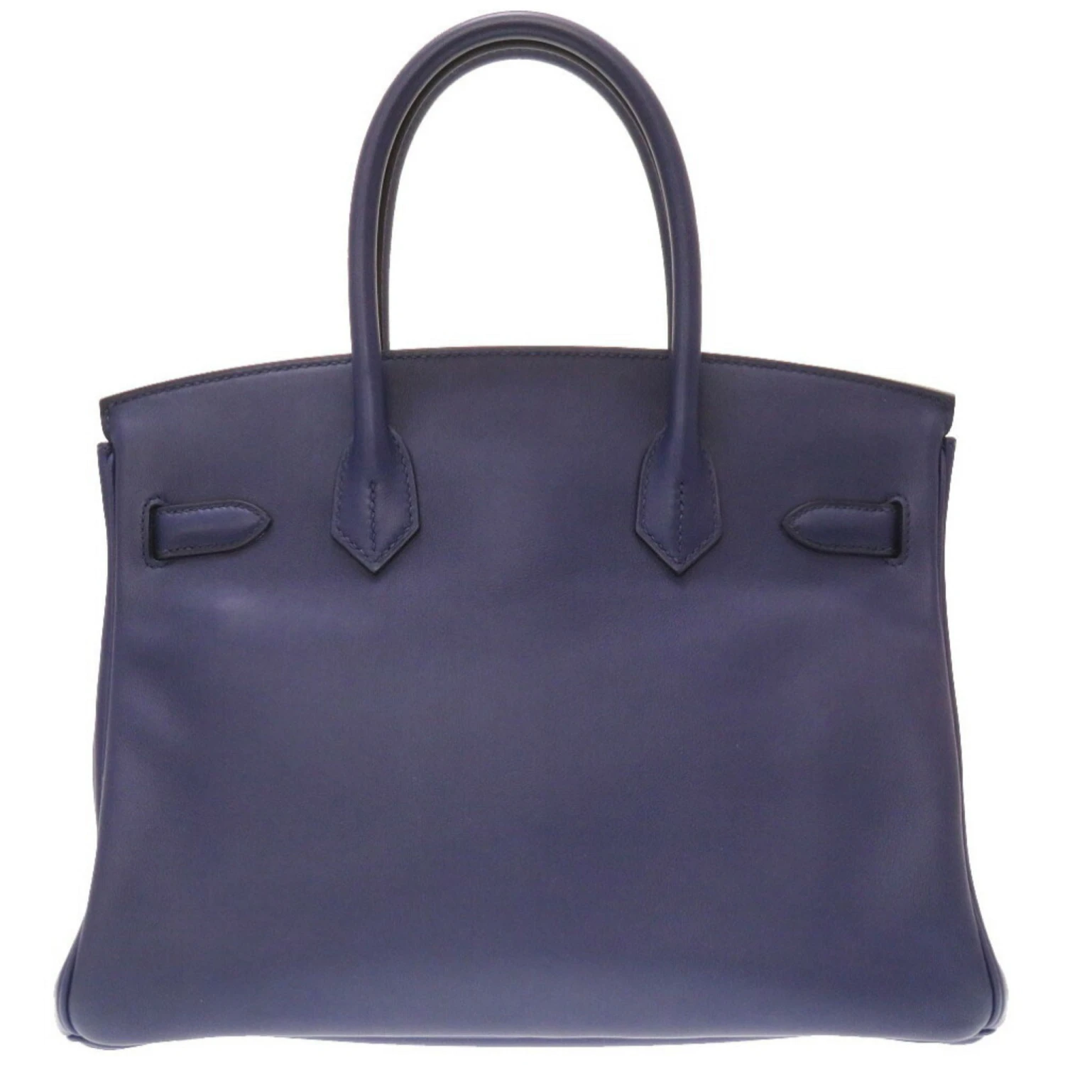 ELADY HERMES Birkin 30 Tresage De Cuir Vaux Epson Swift Blue Ankle Gold Dunor D Stamp Handbag 4 ELADY HERMES Birkin 30 Tresage De Cuir Vaux Epson Swift Blue Ankle Gold Dunor D Stamp Handbag - Image 2