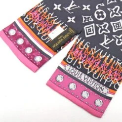 ELADY LOUIS VUITTON Scarf Bandeau Monogram Map Pink Gray 100% Silk Ribbon Bag Charm Twilly Ladies -Best Jewelry Store 2000 b172c0c0 a3a4 4da5 a72d 5d6805f8f314