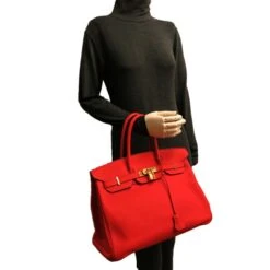 ELADY HERMES Birkin 35 P Stamp [made In 2012] Ladies Handbag Togo Capucine -Best Jewelry Store 2000 b959ca58 100d 4c77 a7c2 9d25ac07732e