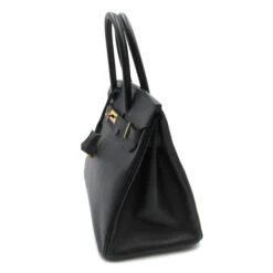 ELADY HERMES Birkin 30 Black Noir Black Epsom Calfskin [cowhide] -Best Jewelry Store 2000 b9bc8d33 7571 4966 8dc8 37f24a1fafdb