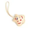 ELADY HERMES Charm Petit Ash Tiger Leather/Silk Light Beige/Multicolor Unisex -Best Jewelry Store 2000 bc8476f8 cfaa 4255 967a 4cba955f44de