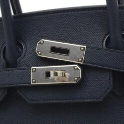ELADY HERMES Birkin 30 Serie Handbag Epson Blue Indigo Silver Metal Fittings U Stamp 12 ELADY HERMES Birkin 30 Serie Handbag Epson Blue Indigo Silver Metal Fittings U Stamp -Best Jewelry Store 2000 bd3d881f 98f1 45da 98b1 886947275809