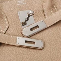 ELADY HERMES Birkin 30 Argile Palladium Hardware - Q Stamp [circa 2013] Ladies Taurillon Clemence Handbag Bag -Best Jewelry Store 2000 bf6d009c 3206 474a b34f b213ec4a9b24