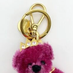ELADY PRADA Charm Bear Animal Keychain Accessory Pink Gold Fashion Ladies USED -Best Jewelry Store 2000 c3a52601 67cc 46cd 9dd9 d6b3595146ca