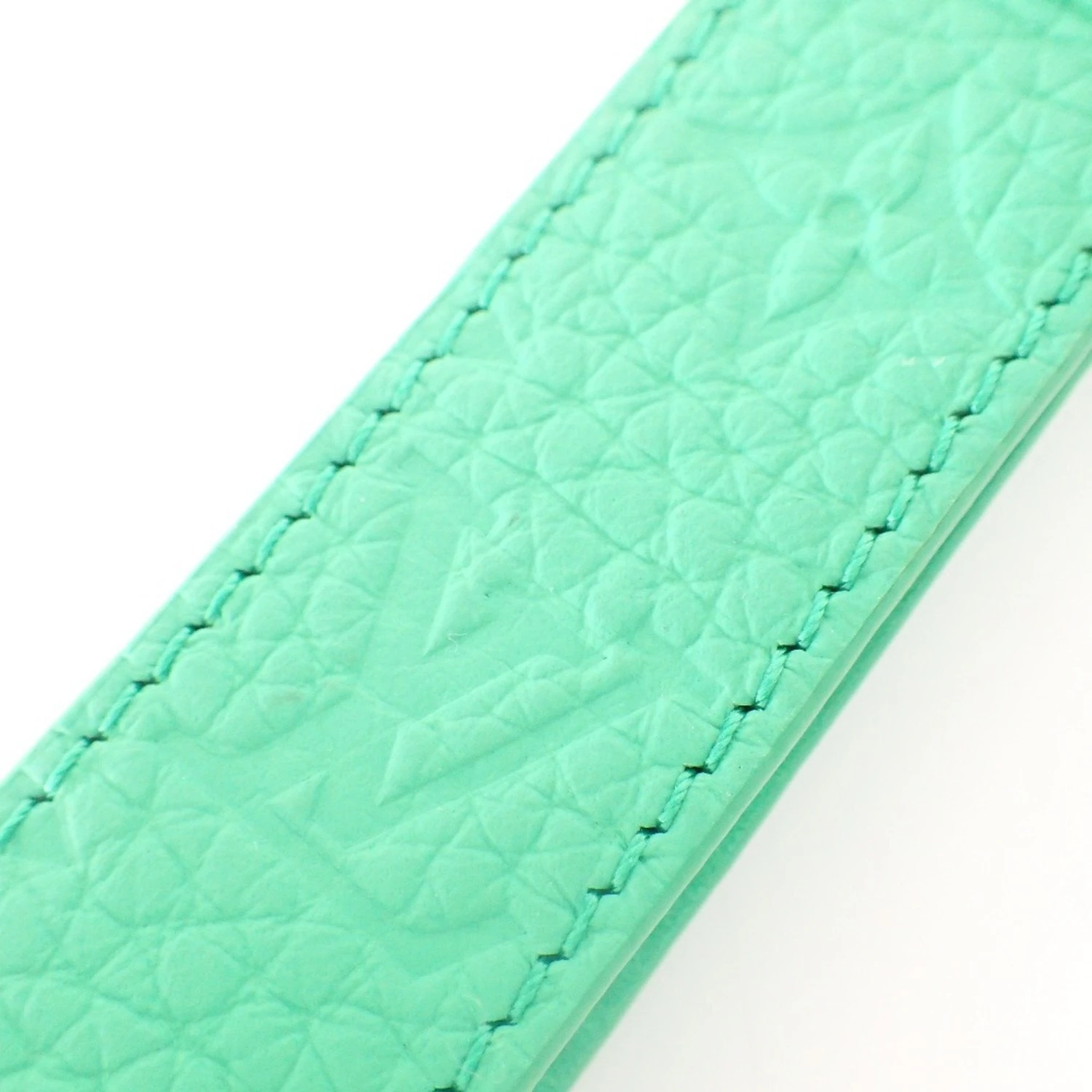 ELADY LOUIS VUITTON M00851 Dragonne LV Monogram Keychain Green Silver Men's 10 ELADY LOUIS VUITTON M00851 Dragonne LV Monogram Keychain Green Silver Men's - Image 8