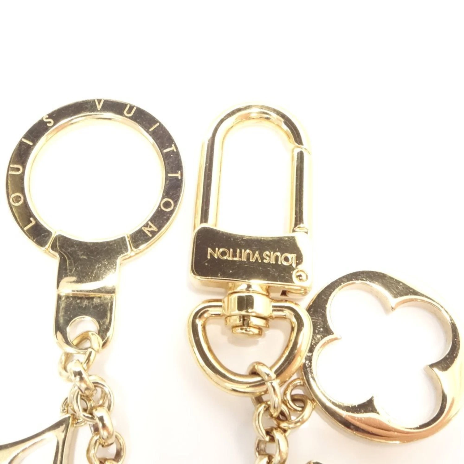 ELADY LOUIS VUITTON Keyring M65111 Fleur De Monogram Bag Charm Gold 180378 4 ELADY LOUIS VUITTON Keyring M65111 Fleur De Monogram Bag Charm Gold 180378 - Image 2