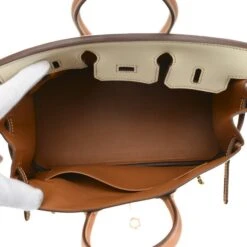 ELADY HERMES Birkin 25 Swift Handbag Nata Gold Champagne B Engraved Order -Best Jewelry Store 2000 c703fd34 c898 400f 8ff9 a22ebcb47503