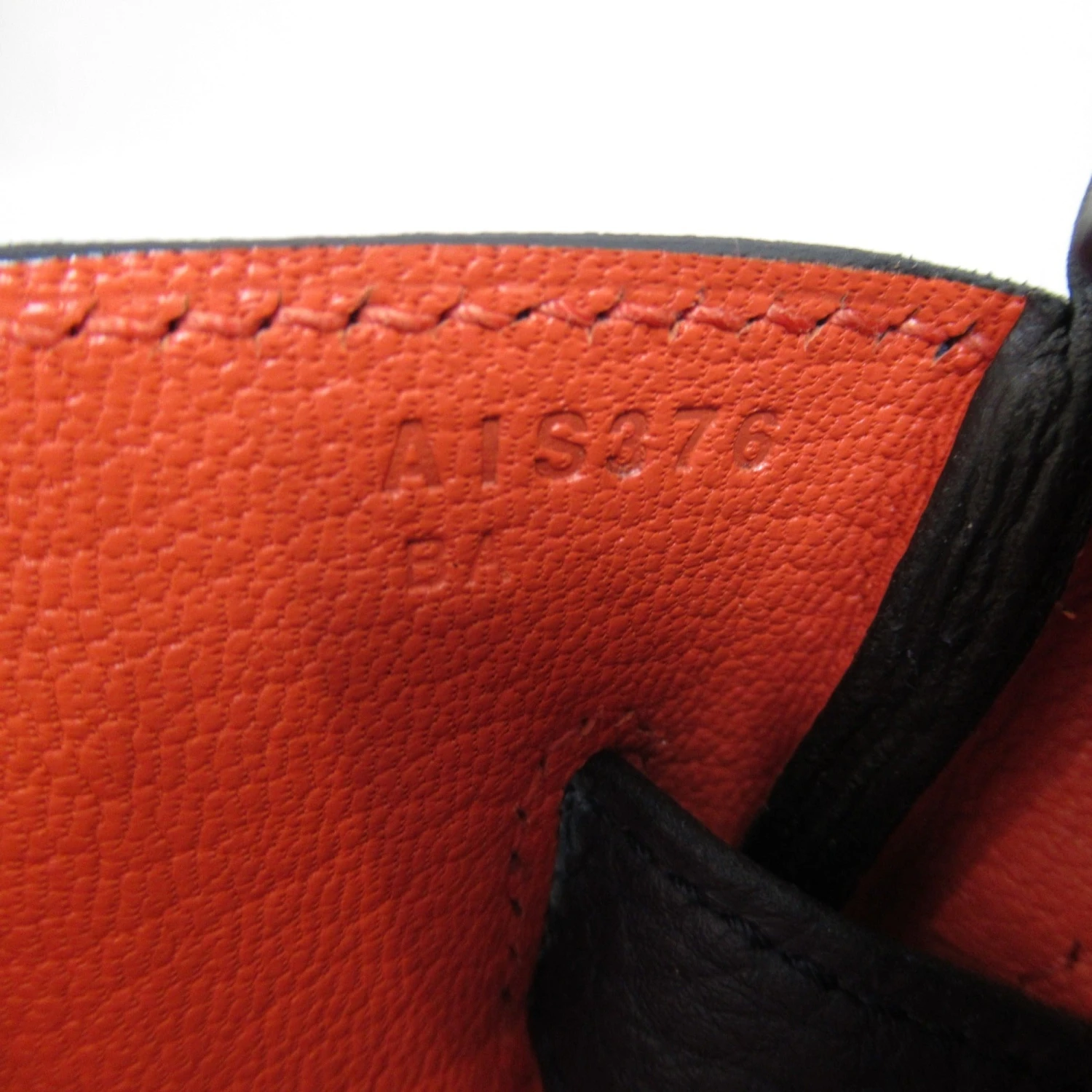 ELADY HERMES Birkin 30 Handbag Navy Orange Poppy Blue Nuit Togo Leather Leather 9 ELADY HERMES Birkin 30 Handbag Navy Orange Poppy Blue Nuit Togo Leather Leather - Image 7