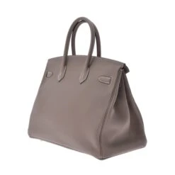 ELADY HERMES Birkin 35 Etoupe Z Engraved [around 2021] Ladies Togo Handbag