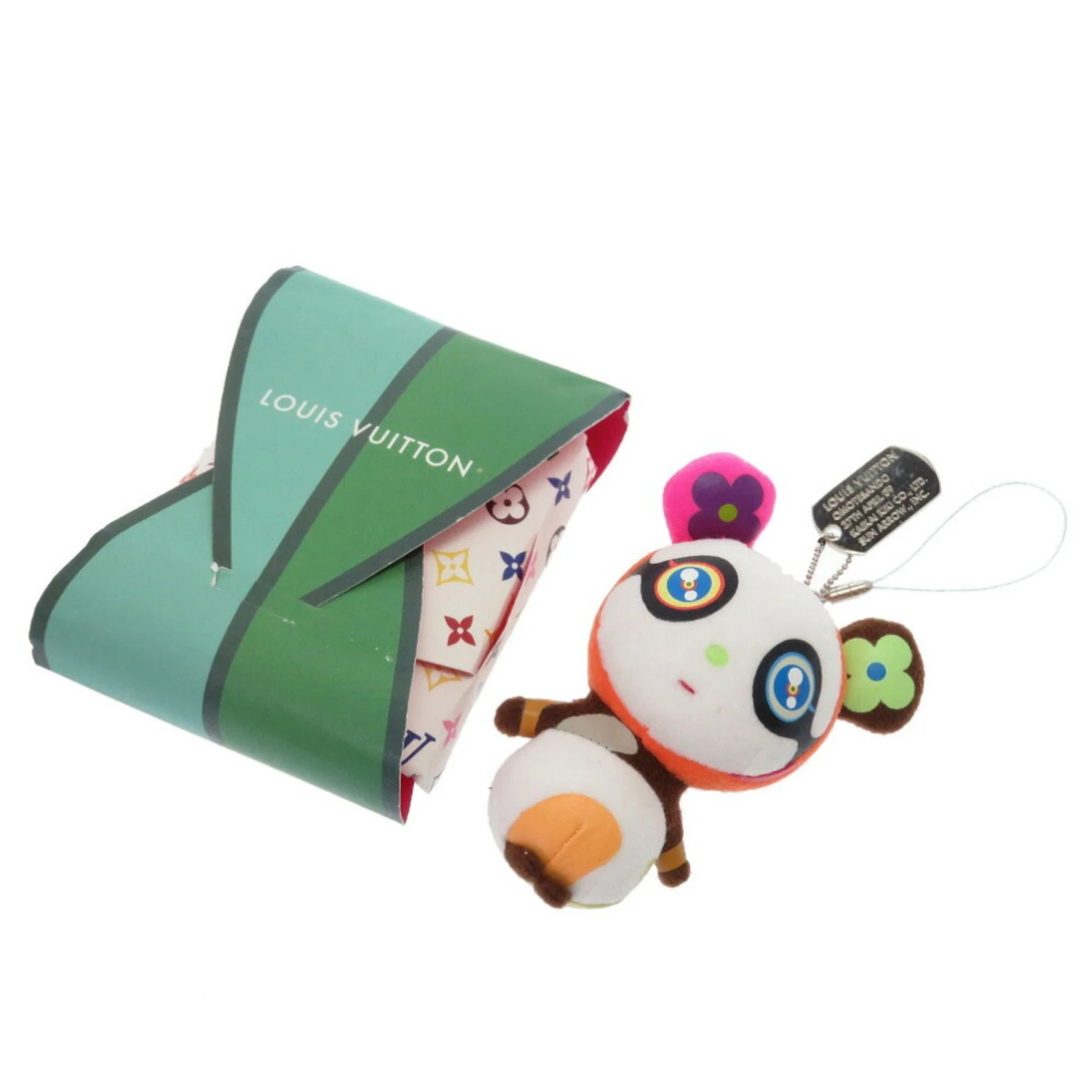 ELADY LOUIS VUITTON Petit Panda Takashi Murakami Limited M99960 Strap Keychain Charm 0325 4 ELADY LOUIS VUITTON Petit Panda Takashi Murakami Limited M99960 Strap Keychain Charm 0325 - Image 2