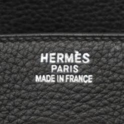 ELADY Hermes Birkin 35 I Carved Seal Women's Taurillon Clemence Leather Black -Best Jewelry Store 2000 ccad3395 dd2d 41f9 aada c722068bdcbf