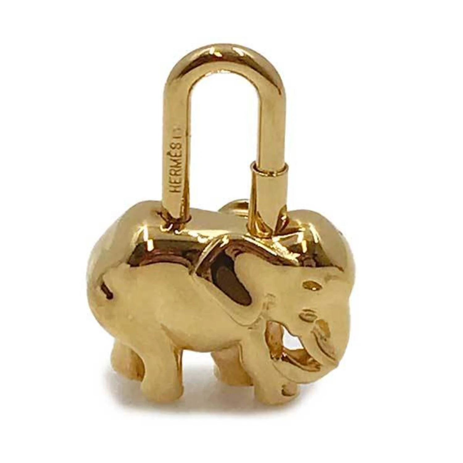 ELADY HERMES Pendant Top Cadena Elephant Gold Charm Keychain Padlock 3 ELADY HERMES Pendant Top Cadena Elephant Gold Charm Keychain Padlock