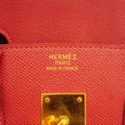 ELADY HERMESAuth Birkin35 H Stamp Women's Epsom Leather Handbag RougeVif 16 ELADY HERMESAuth Birkin35 H Stamp Women's Epsom Leather Handbag RougeVif -Best Jewelry Store 2000 ce127bf3 c41f 4420 a349 7c630abb96c1
