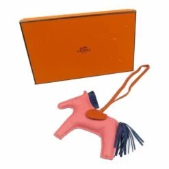 ELADY HERMES Rodeo MM Anjou Milo Swift Rose Azalee Blue Bag Charm 0010 -Best Jewelry Store 2000 cf5062e2 3aaa 4ff4 9d36 d115a535480e