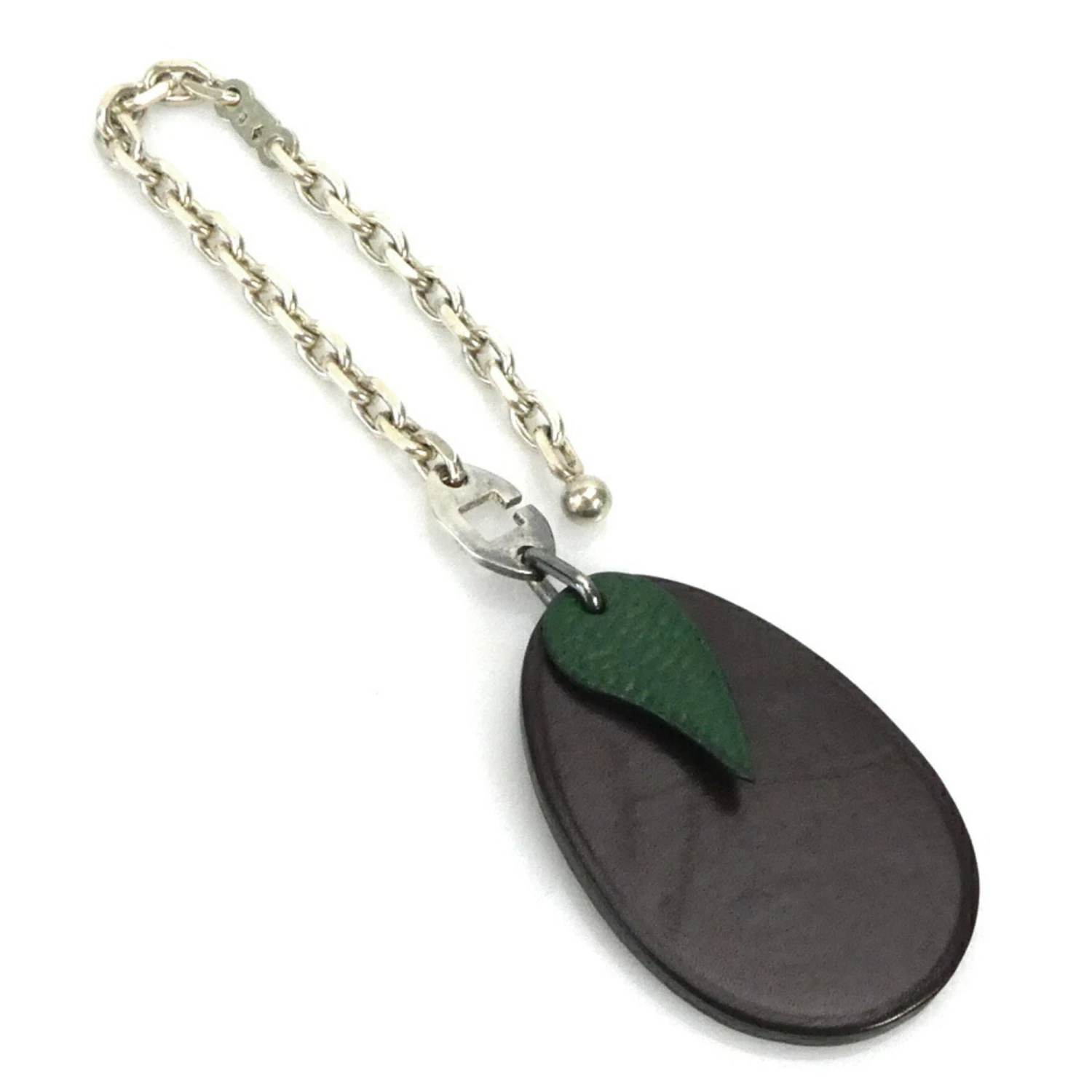 ELADY HERMES Charm Fruit Motif Leather/Silver 925 Purple/Silver Unisex 3 ELADY HERMES Charm Fruit Motif Leather/Silver 925 Purple/Silver Unisex