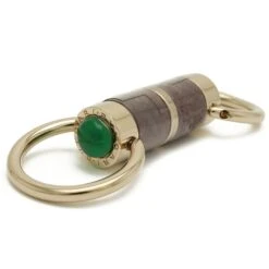 ELADY BVLGARI Keyring Keychain Charm Brown Green -Best Jewelry Store 2000 d223695f 9c0f 4573 bccb a54be5fc7df5