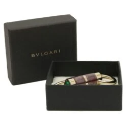 ELADY BVLGARI Keyring Keychain Charm Brown Green -Best Jewelry Store 2000 d2b6f19c 507b 4800 8eb4 8c1f9cba3ec1