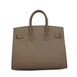 ELADY HERMES Handbag Birkin 25 B Stamped Epsom Leather Etain Ladies -Best Jewelry Store 2000 d42b22c5 1365 4410 8485 e5d96a6af6fe