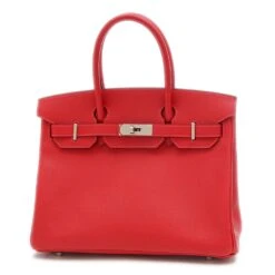 ELADY Hermes Birkin 30 Handbag Epson Rouge Kazak Silver Metal Fittings P Stamp -Best Jewelry Store 2000 d5d14d62 caab 44fa b6e7 e4f1485cf0b7