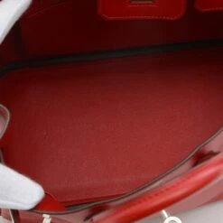 ELADY Hermes Birkin 25 Swift Rouge Piman Handbag Silver Hardware Y Engraved -Best Jewelry Store 2000 d804874c f6c6 4be3 ba4c ed2786d0efd1