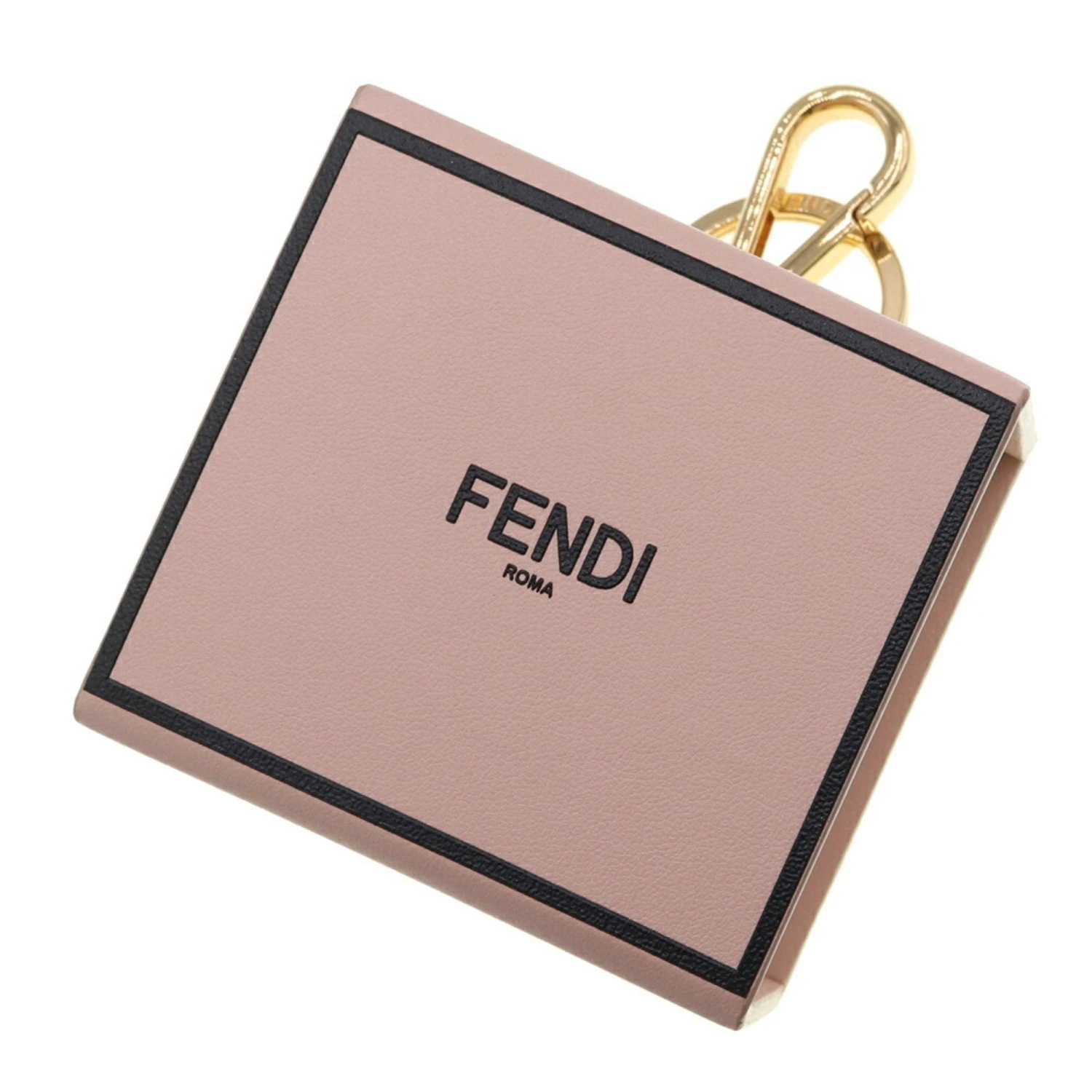 ELADY FENDI Keychain Box 7AR894 Light Pink Leather Keyring Bag Charm Ladies MINI BOX 3 ELADY FENDI Keychain Box 7AR894 Light Pink Leather Keyring Bag Charm Ladies MINI BOX