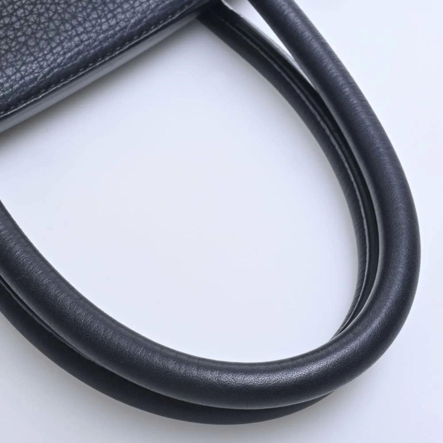 ELADY HERMES Taurillon Clemence Birkin 35 Handbag Black Ladies 6 ELADY HERMES Taurillon Clemence Birkin 35 Handbag Black Ladies - Image 4